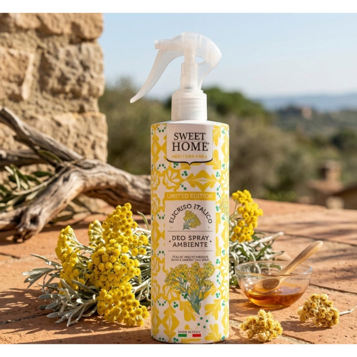detail Sweet Home Bytový sprej 250ml Mediterranea Elicriso Italico