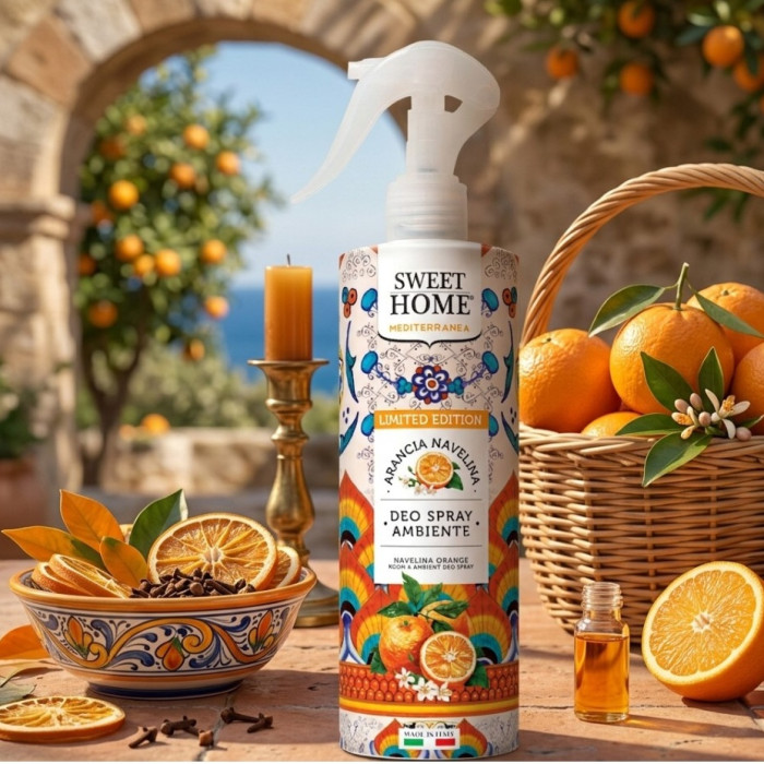 detail Sweet Home Bytový sprej 250ml Mediterranea Arancia Navelina