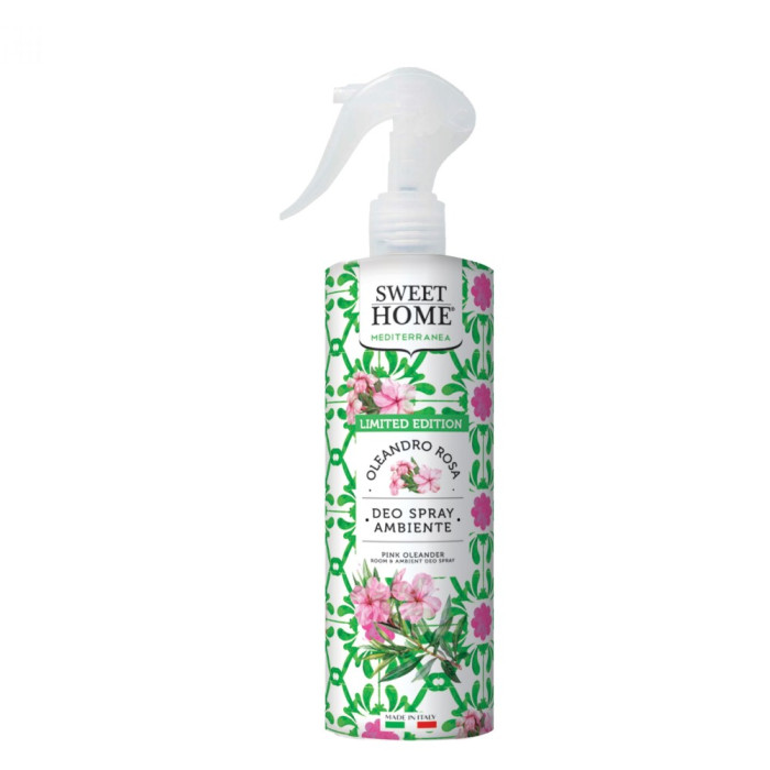 detail Sweet Home Bytový sprej 250ml Mediterrane Oleandro Rosa