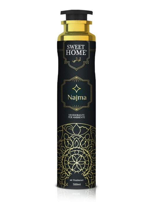 detail Sweet Home Bytový sprej 300ml Layali Najma