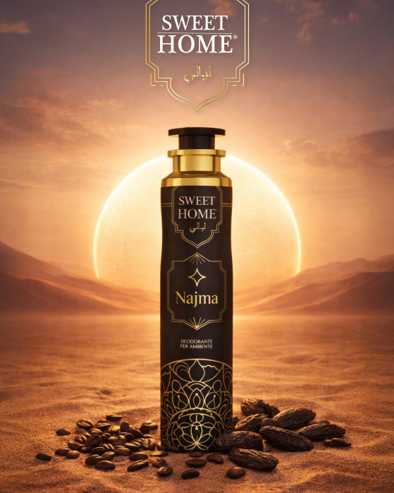 detail Sweet Home Bytový sprej 300ml Layali Najma
