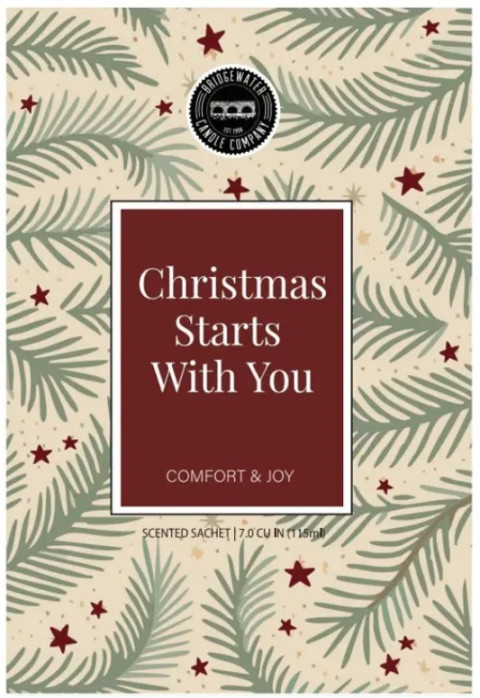 detail Vonný sáček 115ml Bridgewater Comfort & Joy (Christmas Starts With You)