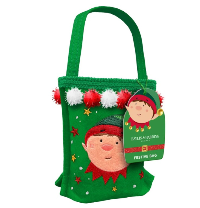 detail Baylis&Harding Festive Elf, sada do koupele v taštičce, 2dílná