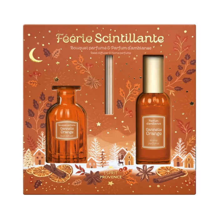 detail Esprit Provence Pomeranč & Skořice, vánoční dárková sada, 2 ks