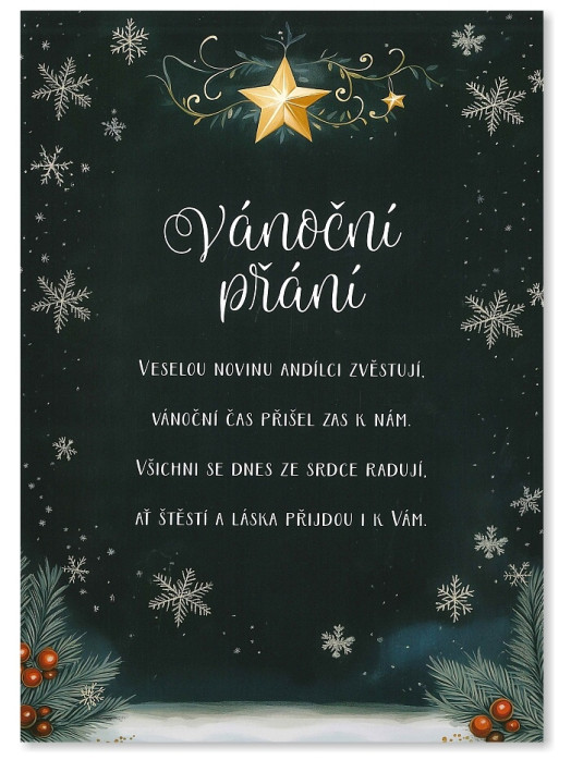 detail Albi Hrací přání s efekty - Vánoční přání ANDĚLÉ