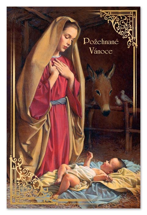detail Ditipo Blahopřání HK - Požehnané Vánoce (náboženské)