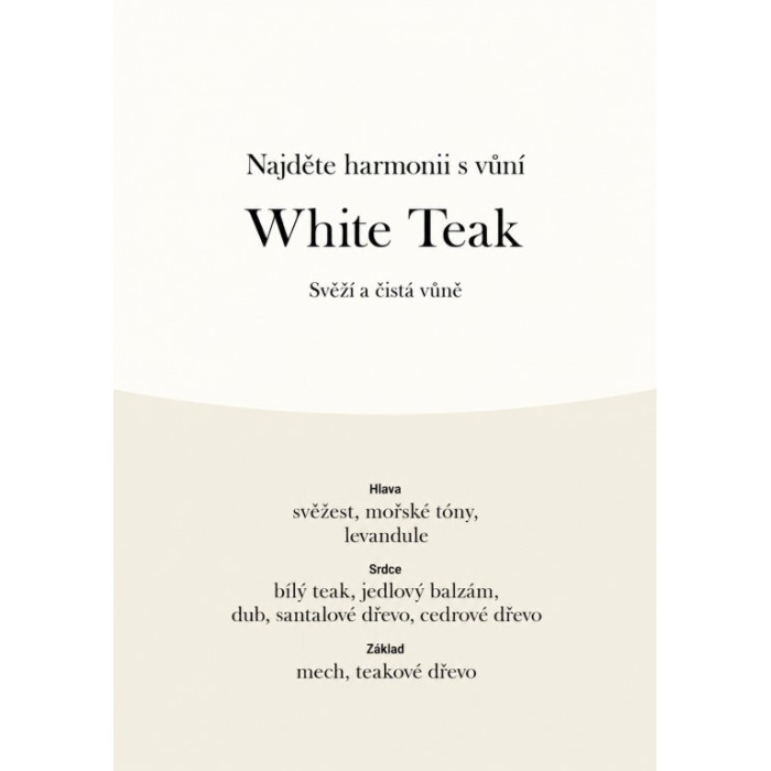 detail Vonná svíčka WoodWick White Teak, střední 275g