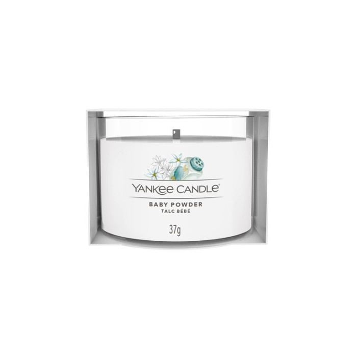 detail Yankee Candle Votiv ve skle 37g BABY POWDER