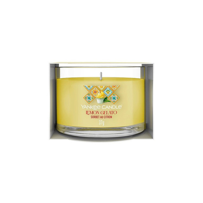 detail Yankee Candle Votiv ve skle 37g LEMON GELATO