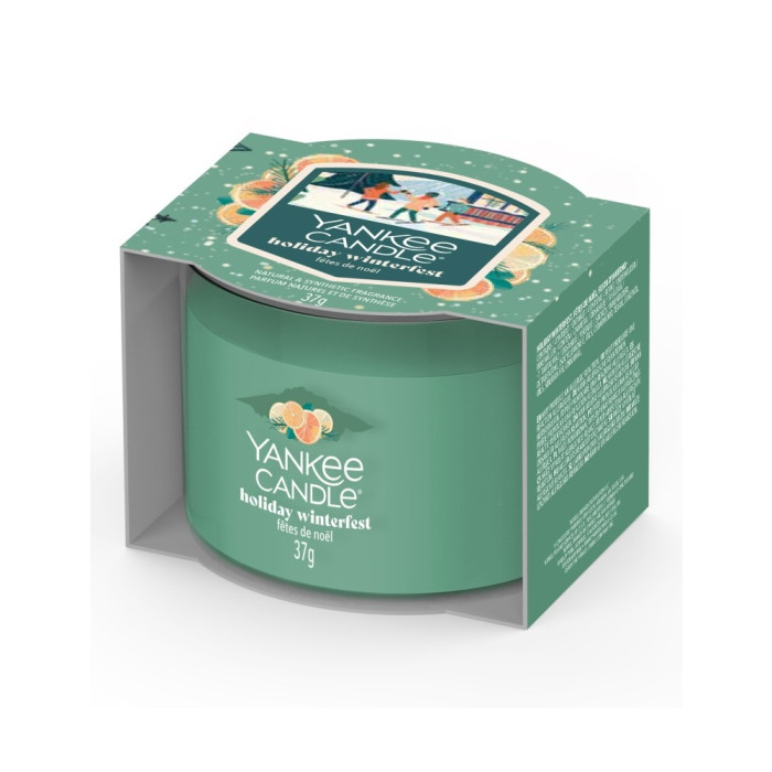 detail Yankee Candle Votiv ve skle 37g HOLIDAY WINTERFEST