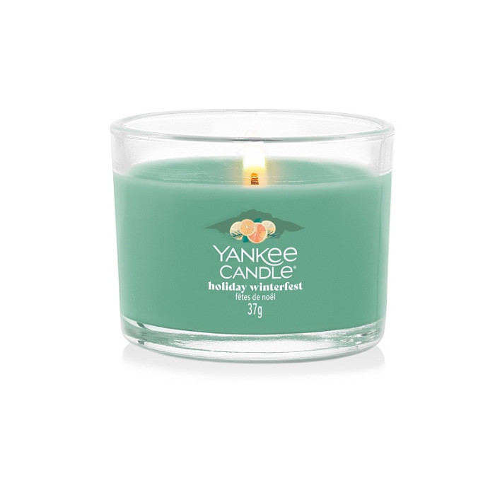 detail Yankee Candle Votiv ve skle 37g HOLIDAY WINTERFEST