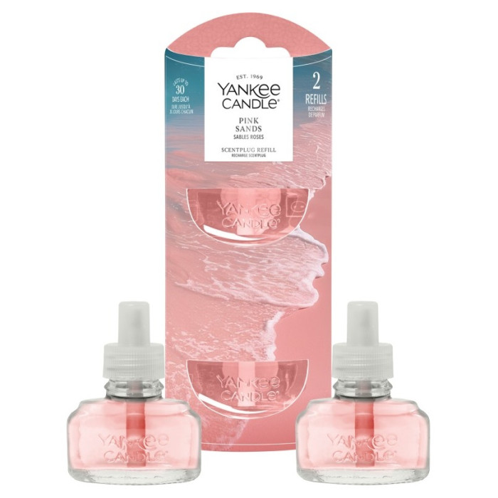 detail Yankee Candle Pink Sands, náplň (2ks) vůně do elektrické zásuvky