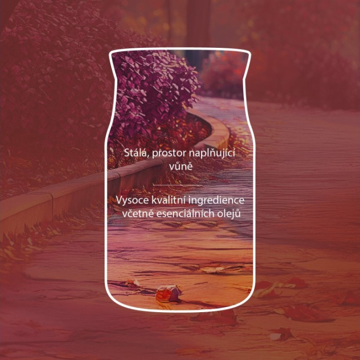 detail Yankee Candle Autumn Daydream, signature malá svíčka 110g