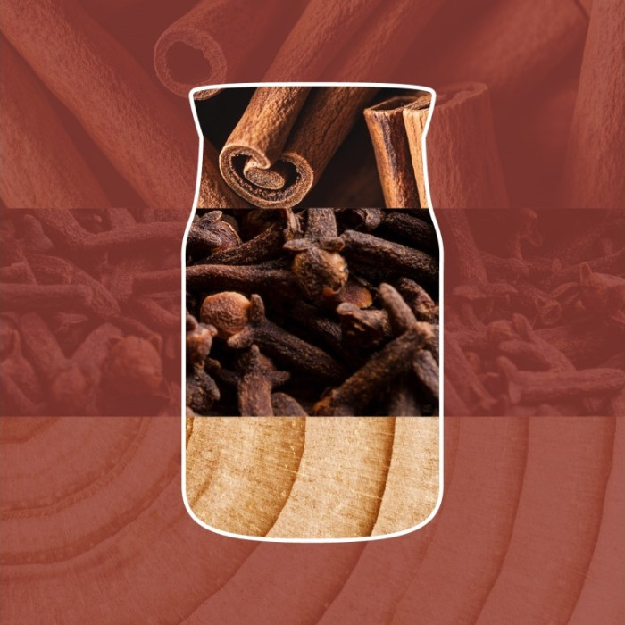 detail Yankee Candle Sparkling Cinnamon, signature velká svíčka 567 g