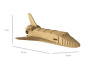 náhled Cartonic 3D PUZZLE - NASA SPACE SHUTTLE, 179 dílků, LEVEL4