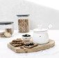 náhled Bastion Collections Dóza na džem JAR JAM se lžičkou, in black