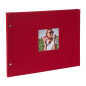 náhled Šroubkové album 39x31cm Goldbuch 28889 BELLA VISTA red