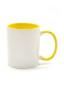 náhled Fotohrnek COMBO Žluto-bílý 1x foto 300ml