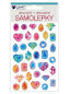 náhled AP Samolepky 10424 DIAMANTY SE STŘÍBRNOU RAŽBOU 19 x 10 cm