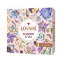 náhled LOVARÉ 60 čajových sáčků - FLOWERS & TEA béžová dárková kolekce čajů