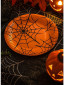 náhled Párty talířky Halloween pavučina 23 cm - 8 ks
