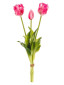 náhled Autronic Svazek 3 kusů růžových tulipánů, 40cm