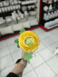 náhled Autronic Ranunculus, umělý řezaný květ a poupě, žluté, 50cm