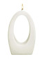 náhled Alusi Candles LUNA UNA WHITE, víceplamínková svíčka, 11 cm