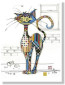 náhled Luxusní přání G003 BUG ART - COLA CAT