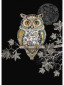 náhled Luxusní přání M139 BUG ART - DECORATIVE OWL