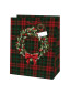 náhled Alvarak Dárková taška TM - VÁNOČNÍ ČERVENO-ZELENÁ