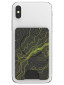náhled PopSockets PopWallet+ Topographical, pouzdro na karty/vizitky