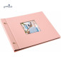 náhled Šroubkové album klasik 30x25cm 26722 Goldbuch BELLA VISTA rose