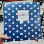 náhled Fotoalbum klasik 100stran 30x31cm KPH Dots modré