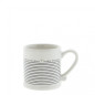 náhled Bastion Collections Hrneček Espresso STRIPES LOVELY in black, 70ml