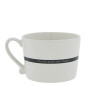 náhled Bastion Collections Hrnek MAKE ME SMILE in black/titane, 300 ml