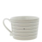 náhled Bastion Collections Hrnek LOVE IS ALL AROUND in black/titane, 300 ml