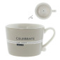 náhled Bastion Collections Hrnek CELEBRATE EVERY MOMENTS in B/T, 300ml