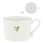 náhled Bastion Collections Hrnek Brown Heart, 300ml