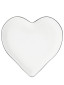 náhled Bastion Collections Velká mísa SRDCE / HEART in black, 22 x 3,5 cm