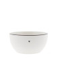 náhled Bastion Collections Miska Bowl M White edge black, 600ml