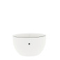 náhled Bastion Collections Miska Bowl White S /edge Black 12x7cm