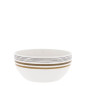 náhled Bastion Collections Miska Bowl white/little stripes brown/black, 14,5x7cm