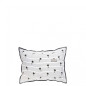 náhled Bastion Collections Polštářek PALM TREES, 25x35cm black/white chambray