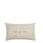 náhled Bastion Collections Polštář 30x50cm Naturel, Love You more