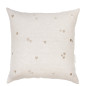 náhled Bastion Collections Povlak na polštář 60x60cm NATUREL Hearts Nat 100% linen
