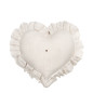 náhled Bastion Collections Velký polštář 50x52cm Light Naturel with ruffles