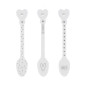 náhled Bastion Collections LŽIČKA KERAMICKÁ in grey ASSORT 1ks, 14 cm (LI/SPOONS 002 GR