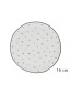 náhled Bastion Collections talířek CAKE LITTLE HEARTS in grey, 16cm