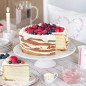 náhled Bastion Collections Talířek CAKE White/Rose Hip Hip Hooray, 16cm